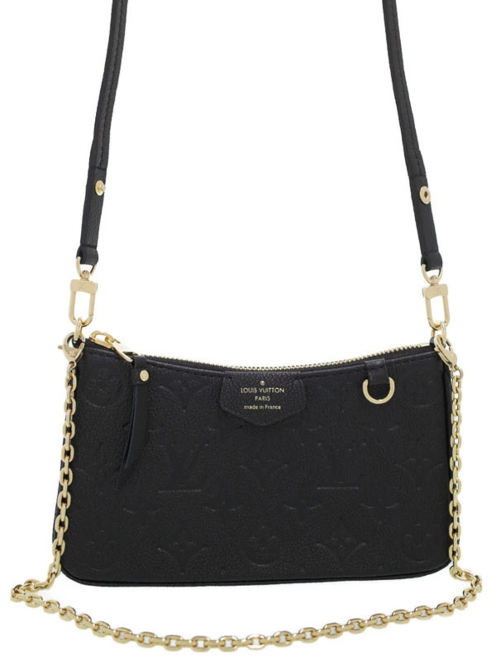 Louis Vuitton Monogram Empreinte Easy Pouch Clutch Shoulder Bag